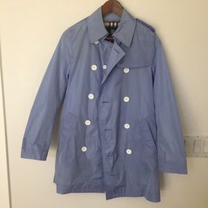 Burberry rain coat. Gently used.